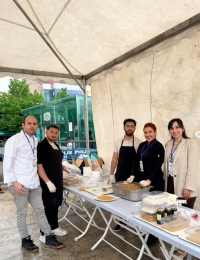 5. AR-GE Proje Pazarı ve Tanıtım Günleri Kapsamında Cacabey Meydanı’nda Sağlıklı Atıştırmalık Etkinliği